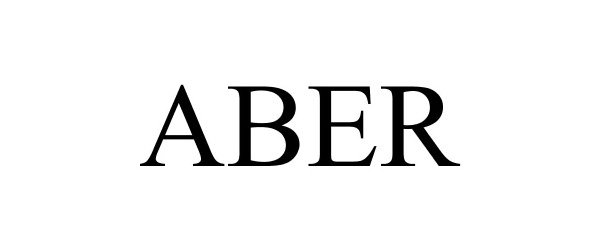 Trademark Logo ABER