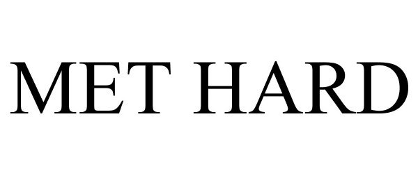 Trademark Logo MET HARD
