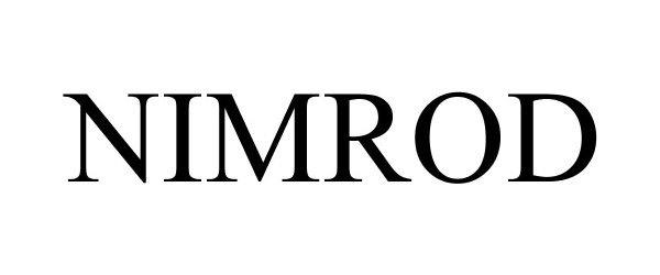 Trademark Logo NIMROD