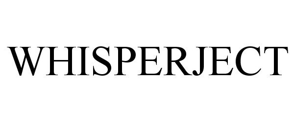 Trademark Logo WHISPERJECT
