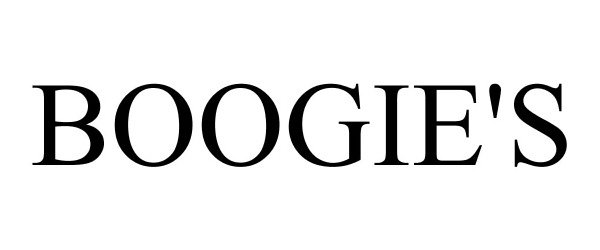 Trademark Logo BOOGIE'S