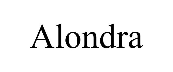 Trademark Logo ALONDRA