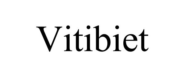 Trademark Logo VITIBIET