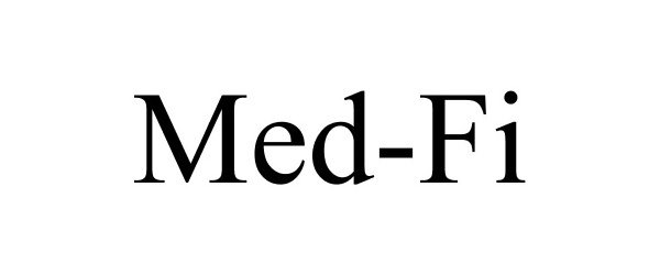 Trademark Logo MED-FI