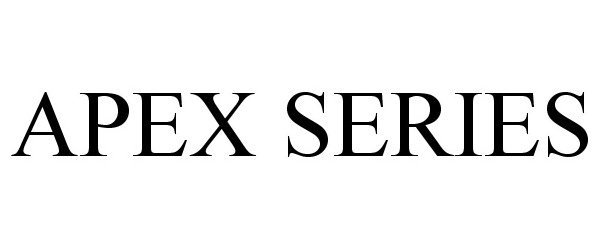 Trademark Logo APEX SERIES