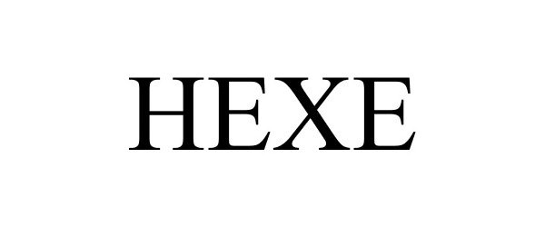 Trademark Logo HEXE