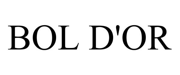 Trademark Logo BOL D'OR