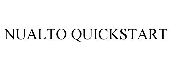 Trademark Logo NUALTO QUICKSTART
