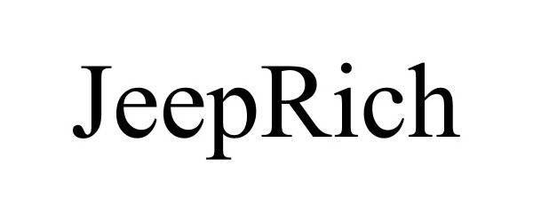Trademark Logo JEEPRICH