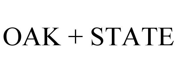 Trademark Logo OAK + STATE