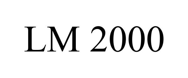  LM 2000