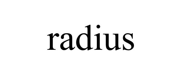 Trademark Logo RADIUS