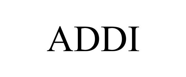 Trademark Logo ADDI