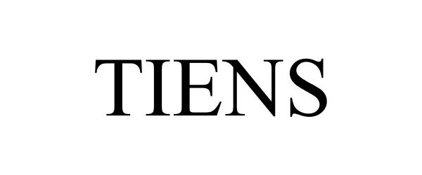 Trademark Logo TIENS