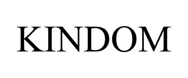 Trademark Logo KINDOM