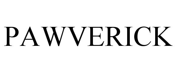 Trademark Logo PAWVERICK