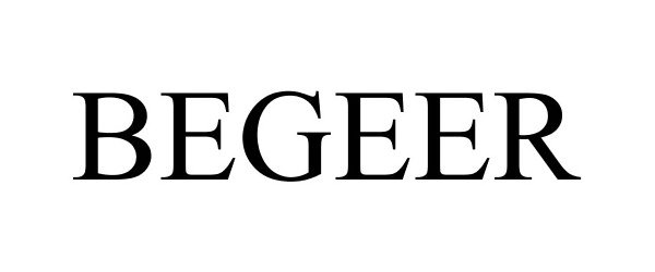  BEGEER