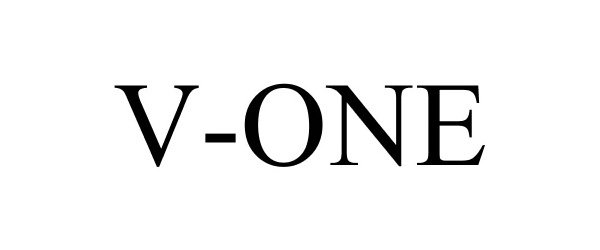 Trademark Logo V-ONE