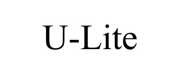 Trademark Logo U-LITE