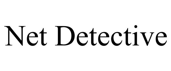 Trademark Logo NET DETECTIVE