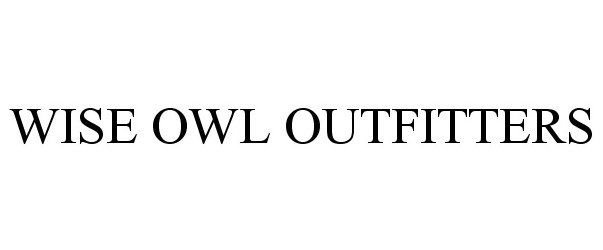 Trademark Logo WISE OWL OUTFITTERS
