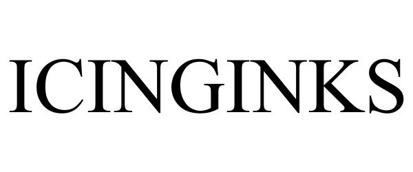 Trademark Logo ICINGINKS