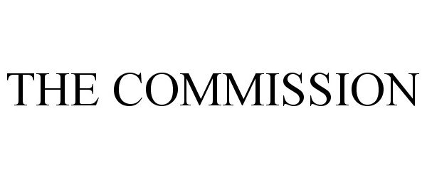 Trademark Logo THE COMMISSION