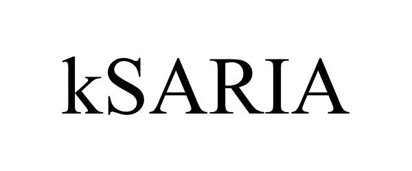 Trademark Logo KSARIA