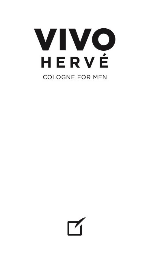 Trademark Logo VIVO HERVÉ COLOGNE FOR MEN
