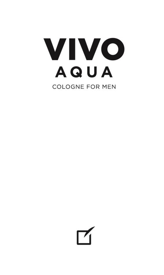 Trademark Logo VIVO AQUA COLOGNE FOR MEN