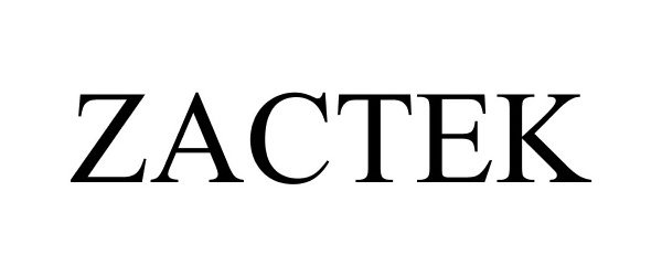 Trademark Logo ZACTEK
