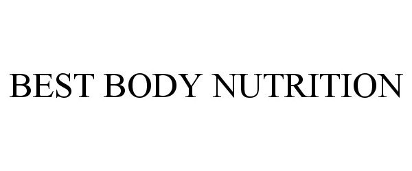 Trademark Logo BEST BODY NUTRITION