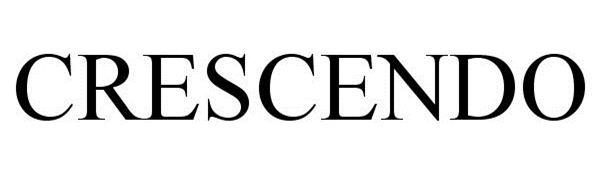 Trademark Logo CRESCENDO