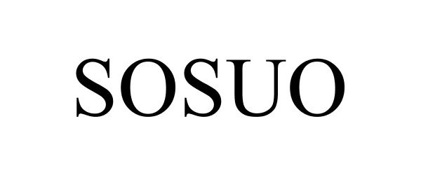 Trademark Logo SOSUO