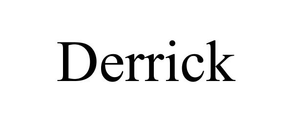 Trademark Logo DERRICK