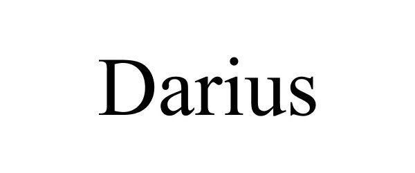 Trademark Logo DARIUS
