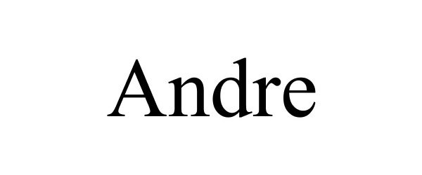 Trademark Logo ANDRE