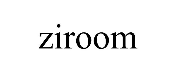 Trademark Logo ZIROOM