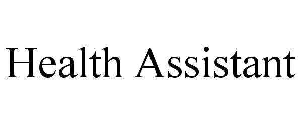 HEALTH ASSISTANT