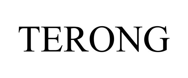 Trademark Logo TERONG