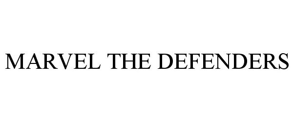 Trademark Logo MARVEL THE DEFENDERS