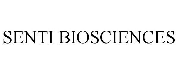  SENTI BIOSCIENCES