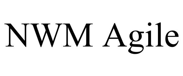 Trademark Logo NWM AGILE