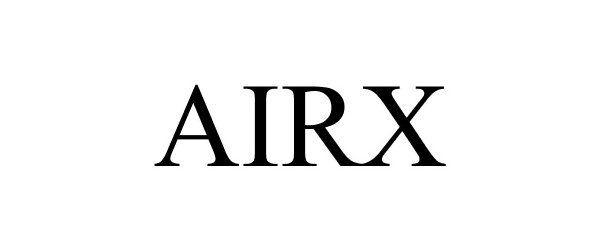 Trademark Logo AIRX