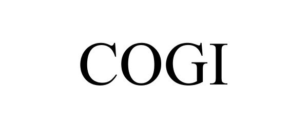 Trademark Logo COGI