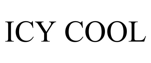 Trademark Logo ICY COOL