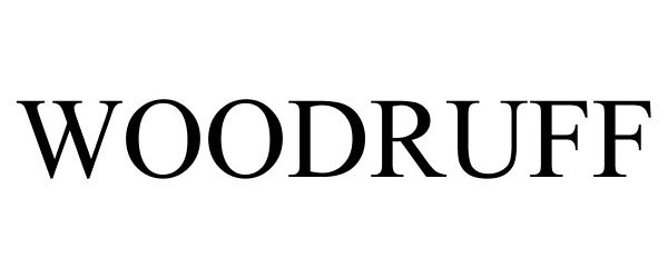 Trademark Logo WOODRUFF