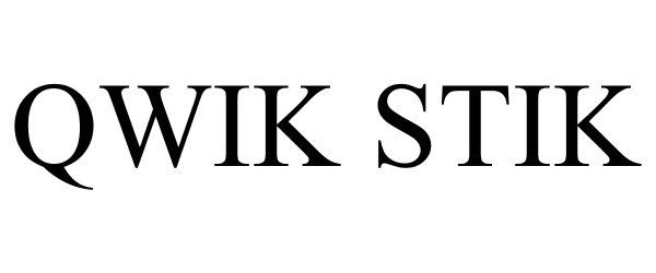  QWIK STIK