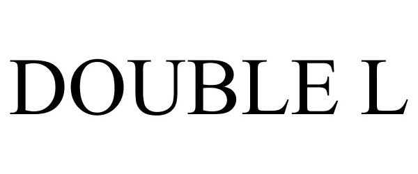 Trademark Logo DOUBLE L