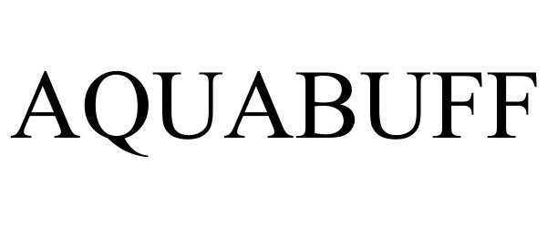 Trademark Logo AQUABUFF